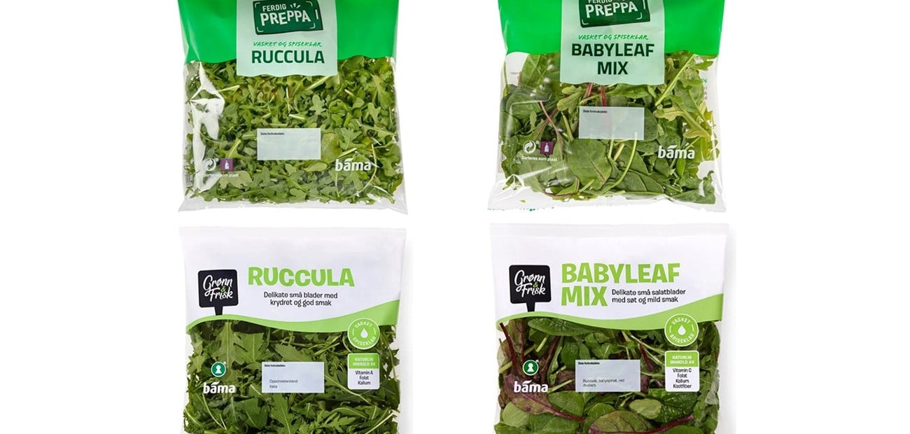 BAMA tilbakekaller Ruccula og Babyleaf Mix