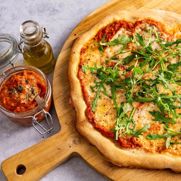Pizza Margherita med San Marzano