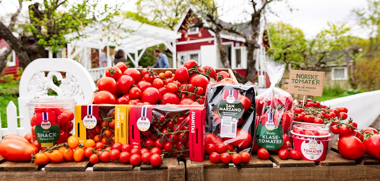 La deg inspirere av de norske tomatene