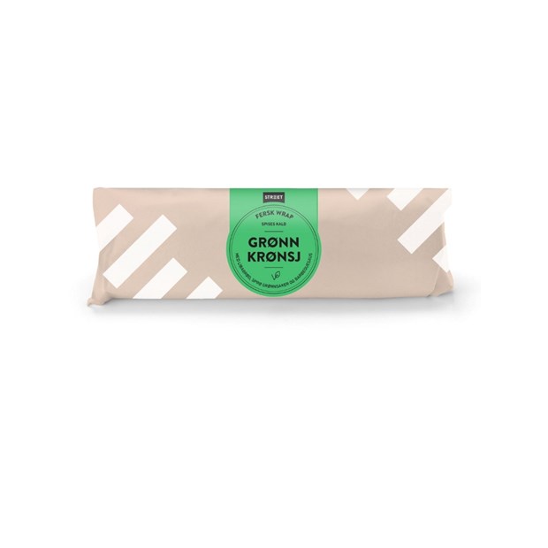 STREET Wrap Grønn Krønsj
