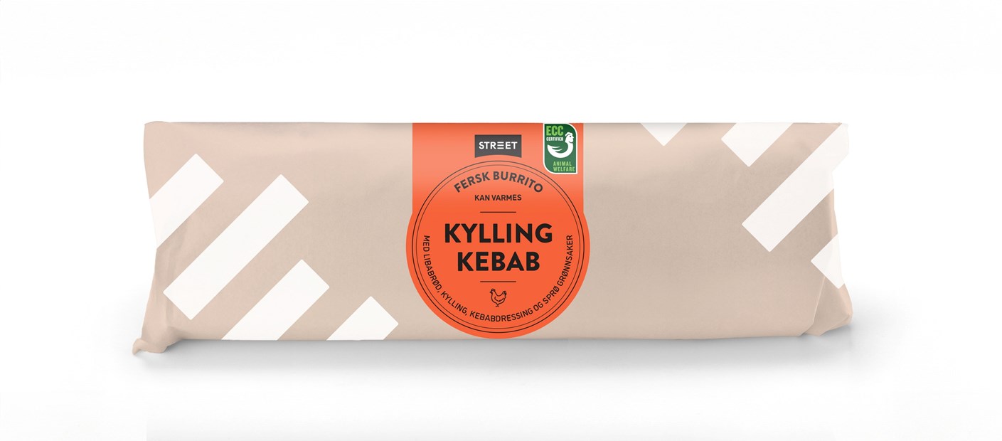 STREET Burrito Kylling Kebab