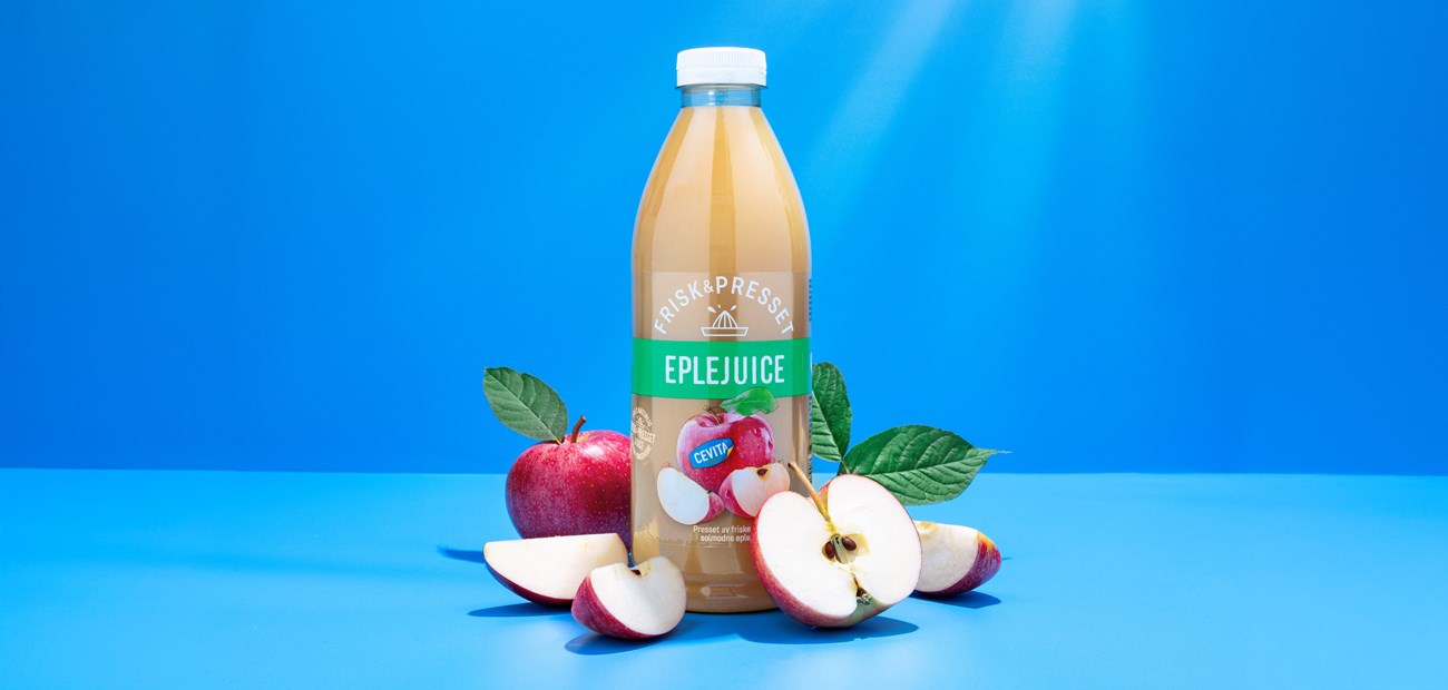 Nå får du eplejuice fra Cevita