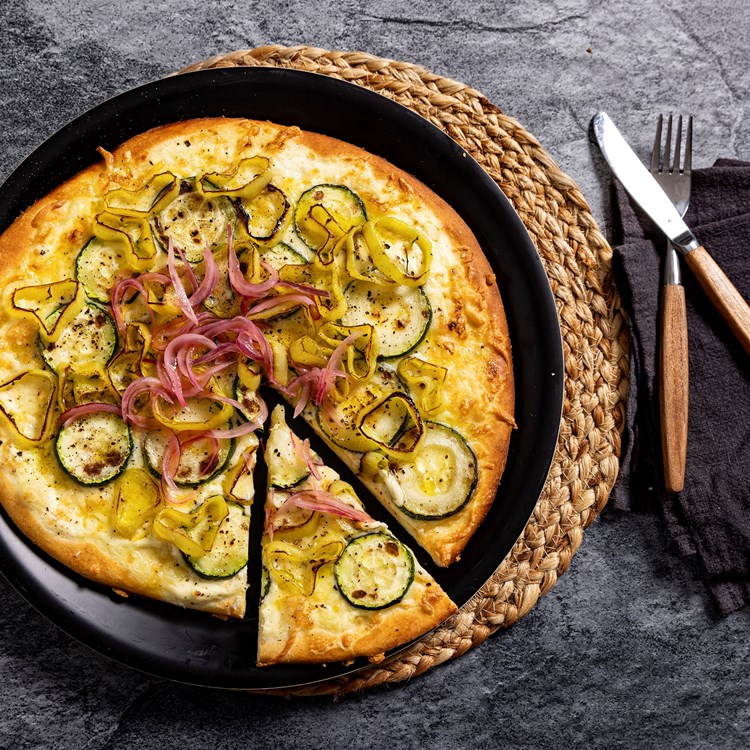 Vegetarpizza med Corno-paprika