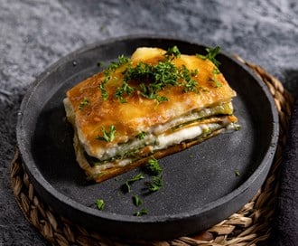 Vegetarlasagne med Corno-paprika
