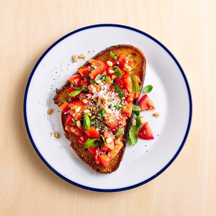 Bruschetta med klasetomater