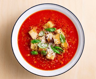 Tomatsuppe med San Marzano