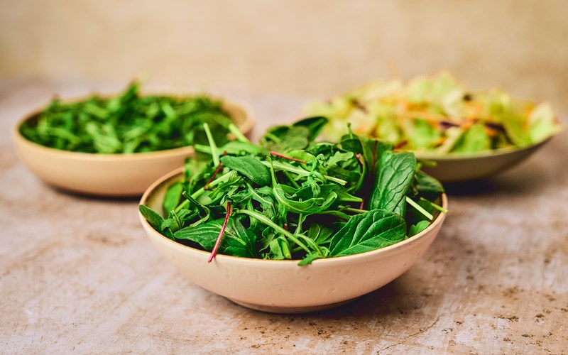 Spiseklar salat i pose