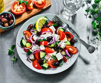 Enkel gresk salat