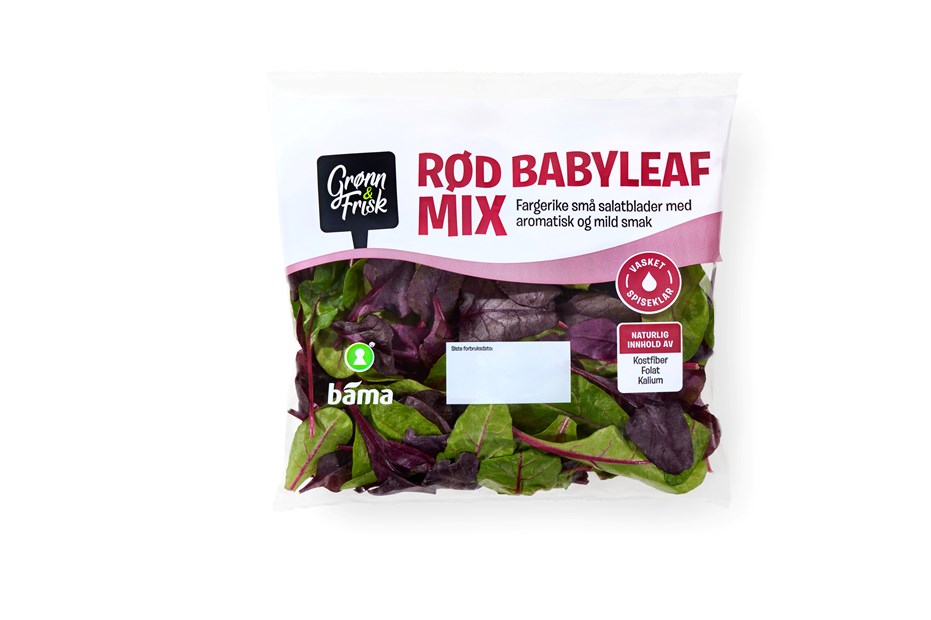 Rød Babyleaf Mix