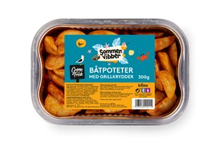 Båtpoteter med grillkrydder