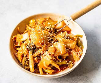 Kimchi med gochujang
