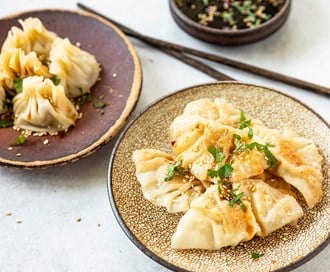 Gyoza med kinakål