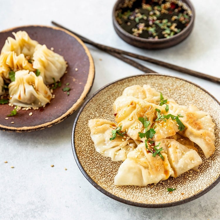 Gyoza med kinakål